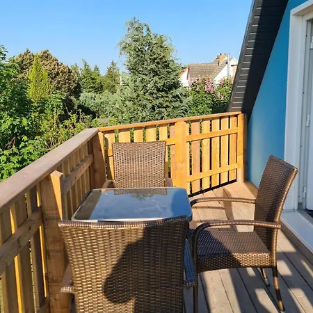 Haus Wolkentraum - Wolken Mit Balkon Und Bio-kamin Apartmán Zinnowitz
